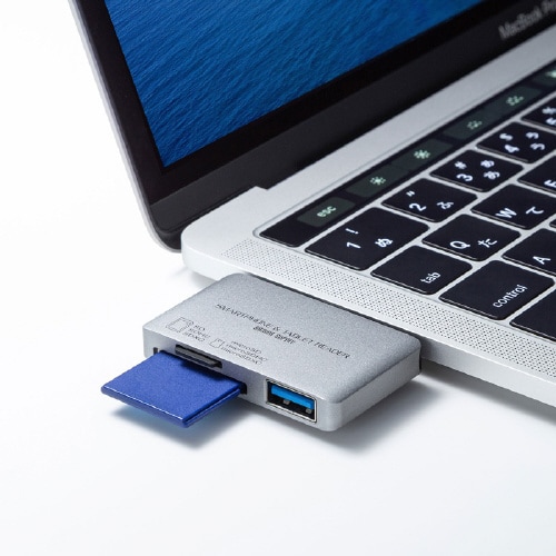 Type−Cカードリーダー(USB1ポート搭載)