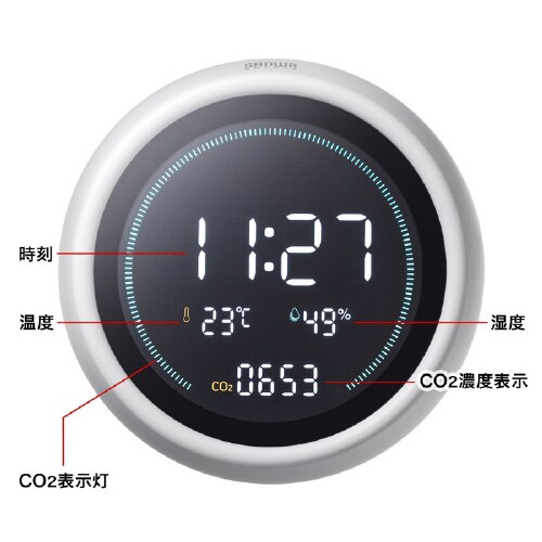CO2二酸化炭素測定器(ブルートゥース)