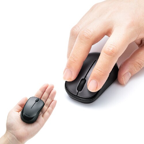 静音ワイヤレスブルーLEDマウス