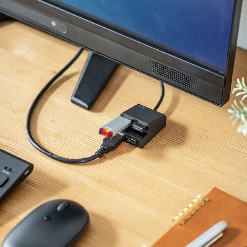 USB3.2Gen1+USB2.0コンボハブ