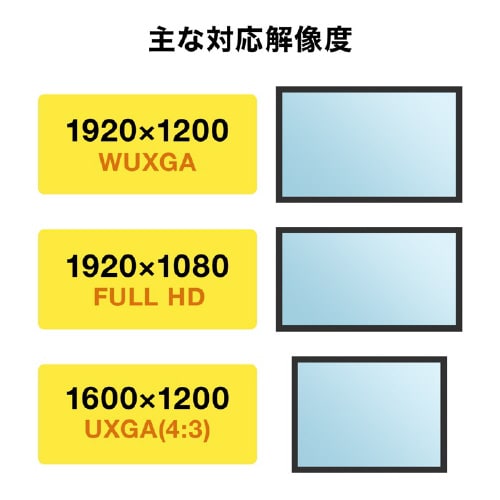 Mini DP−VGA変換アダプタ