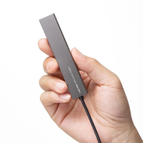 USB3.2 Gen1 4ポート スリムハブ