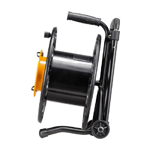 ケーブルリール(伸縮ハンドル、キャスター付き)