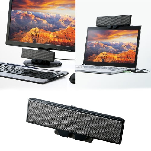 USB電源サウンドバースピーカー