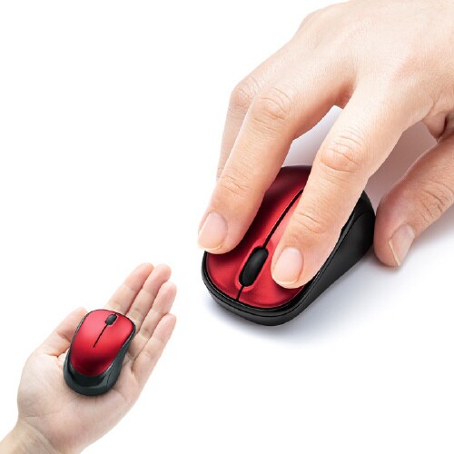 静音ワイヤレスブルーLEDマウス