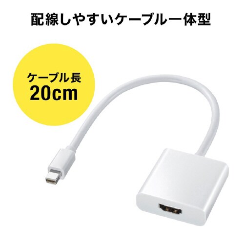 MiniDisplayPort−HDMIアダプタ
