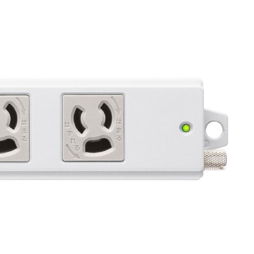 手元スイッチ付き抜け止めタップ