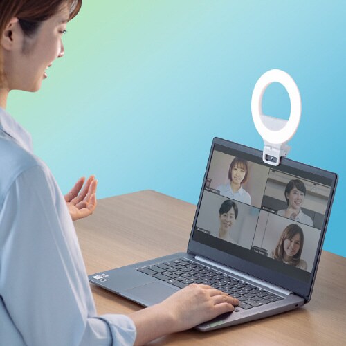 LEDリングライト (クリップタイプ)