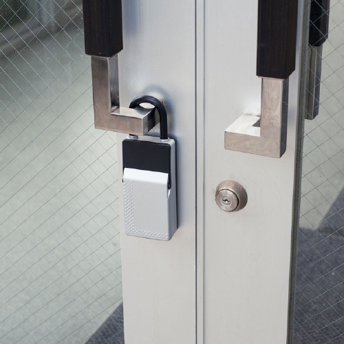 セキュリティ鍵収納ボックス(2段階開閉式)