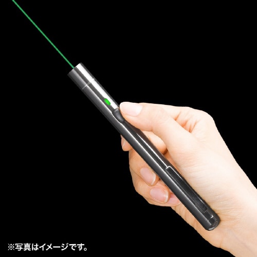照射径可変グリーンレーザーポインター