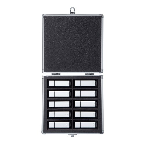 USBフラッシュメモリケース (10本収納)