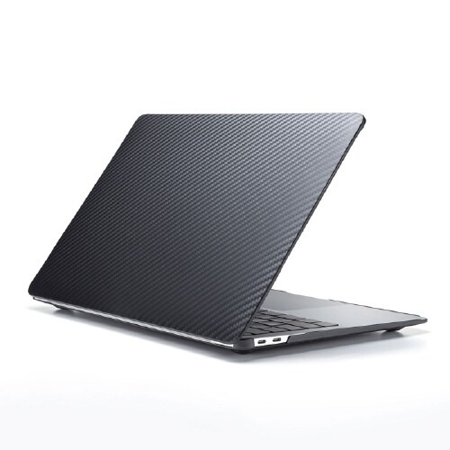 MacBook用シェルカバー(カーボン柄)