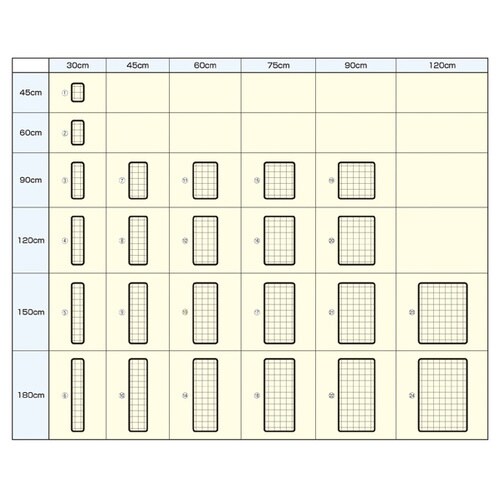 ネット 黒 120×30cm