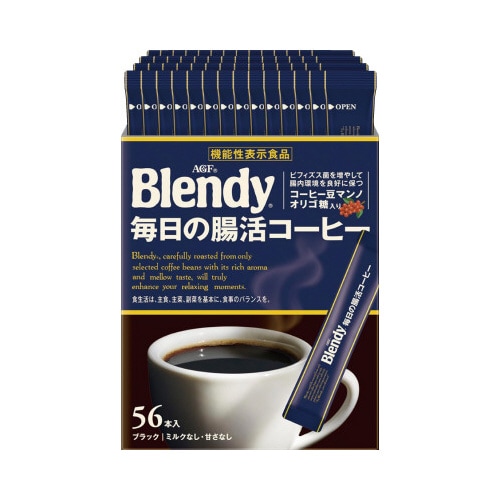 ブレンディ スティックブラック 腸活コーヒー56本