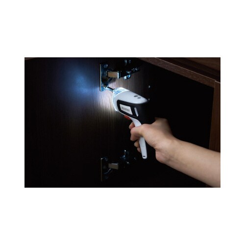 充電式電動ドライバーホワイト