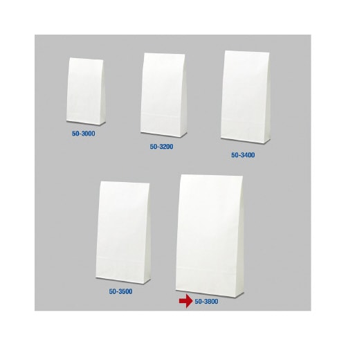 角底袋 白無地 210×75×385 100P