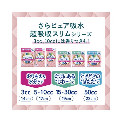 ロリエさらピュア吸水超吸収S 15cc SJ 1箱