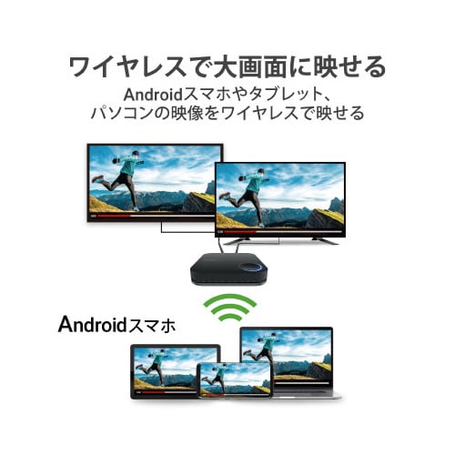 ミラーキャストレシーバー ブラック