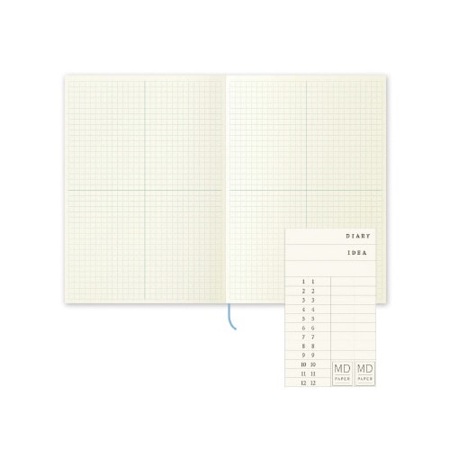 MDノート ジャーナル<A5> ブロック方眼罫A