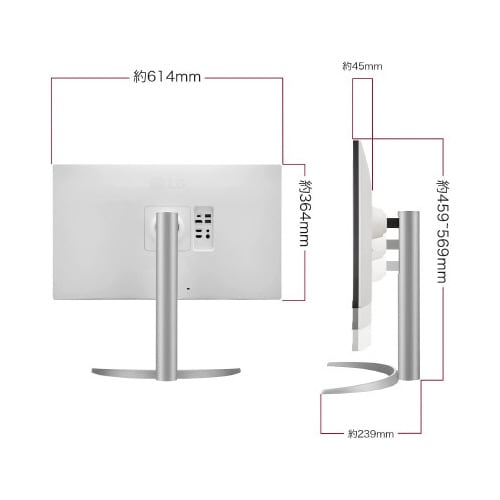 27インチ 4K IPS液晶ディスプレイ