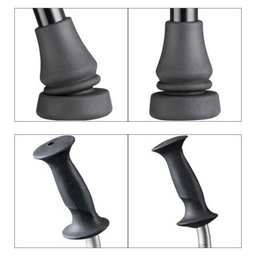 エスコートポール 1本組 シルバーグレー