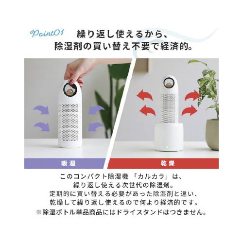 コンパクト除湿機カルカラ用除湿ボトル単品
