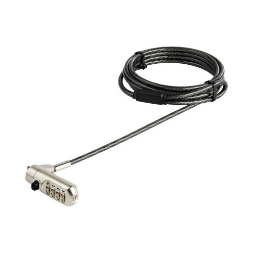 ノートPC用スチールワイヤーロック 2m