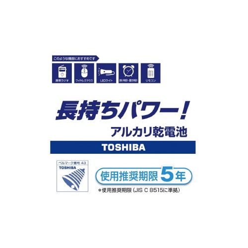 アルカリ1 まとめパック 単4形(100本入)