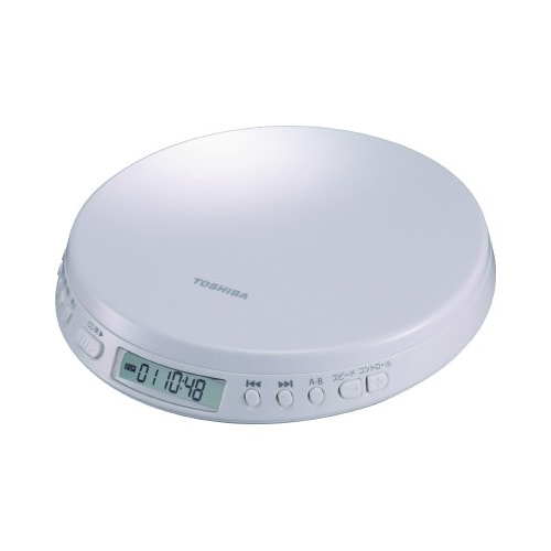 ポータブルCDプレーヤー ホワイト