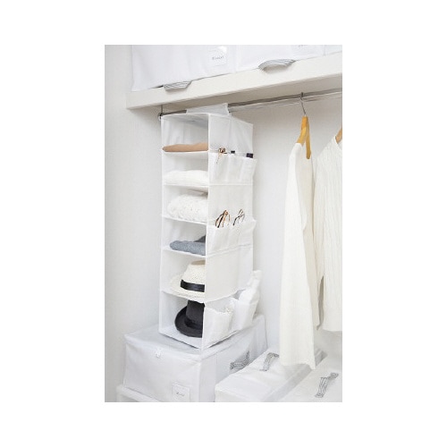 MSCつるして6段収納衣類・小物用