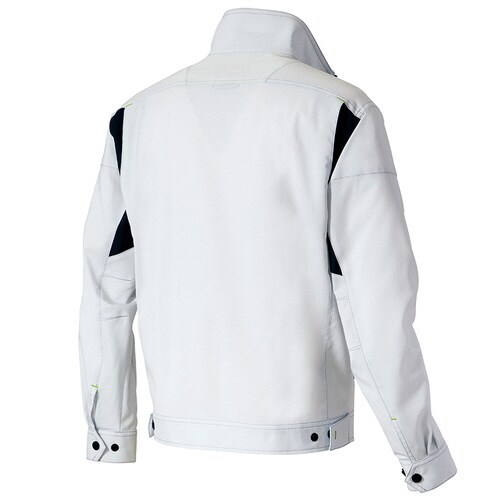 長袖サマーブルゾン シルバーグレー 4L