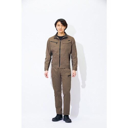 長袖サマーブルゾン モカ LL