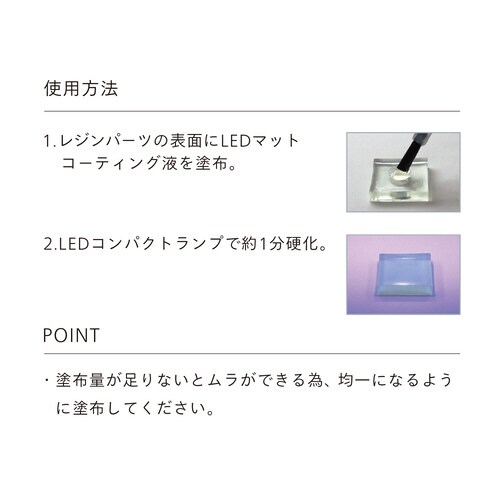 LEDマットコーティング液 8g