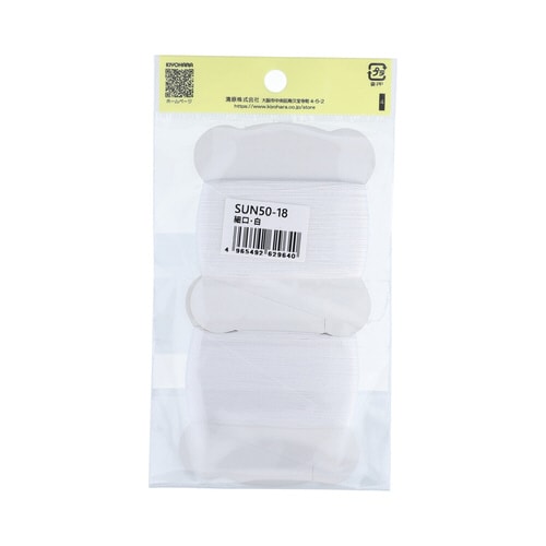 東京糸カード巻 細口 白