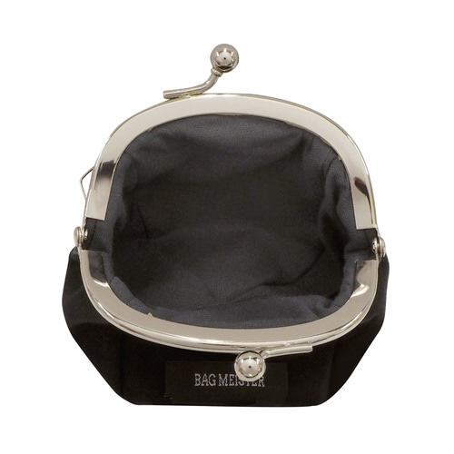 がま口キット ふっくらポーチ ブラック