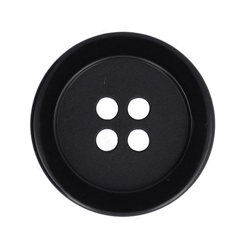 ベーシックボタン 20mm 黒