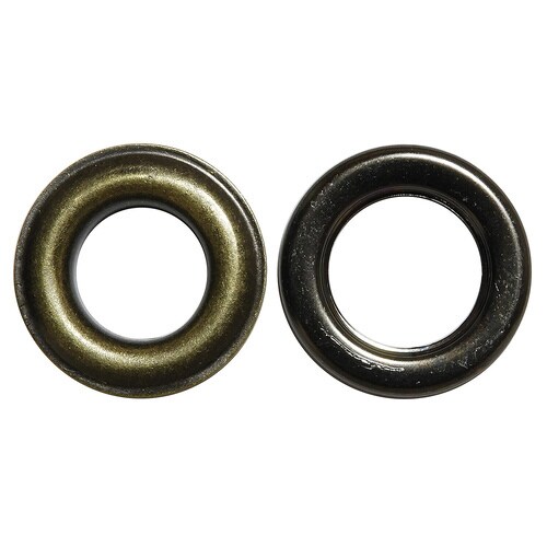 片面ハトメ#28 アンティックゴールド