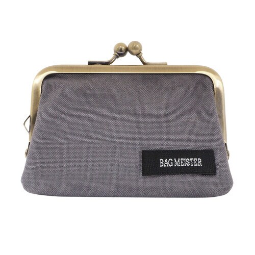 がま口キット カードケース グレー