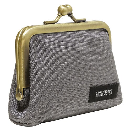 がま口キット カードケース グレー