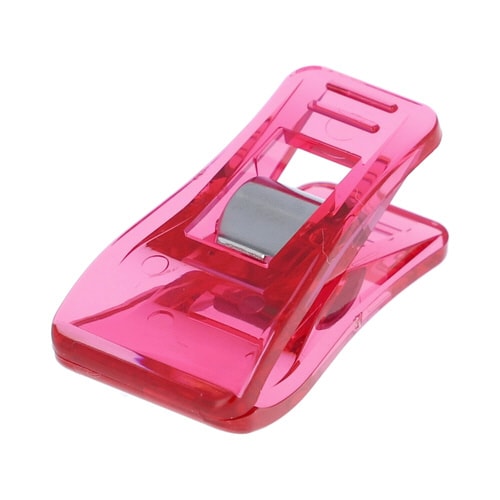 ソーイングクリップ 大 ピンク