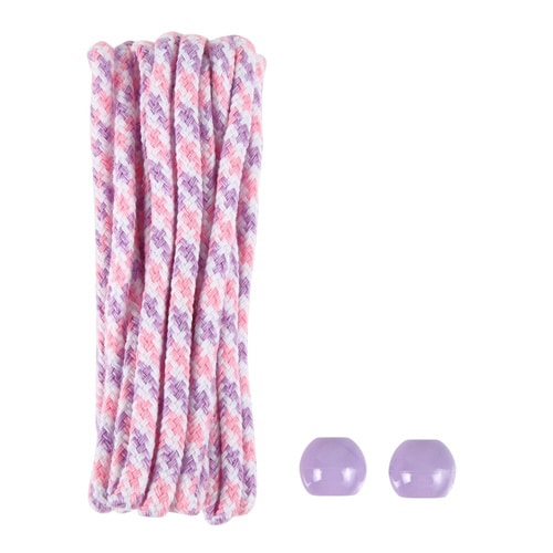 ひも&ループエンドセットミックス ピンクラベンダー