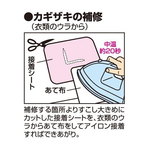 デニムひざあて CP135#3