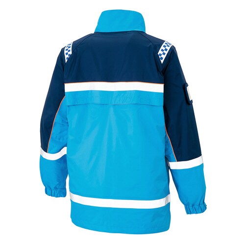 感染防止ジャケット ブルー L