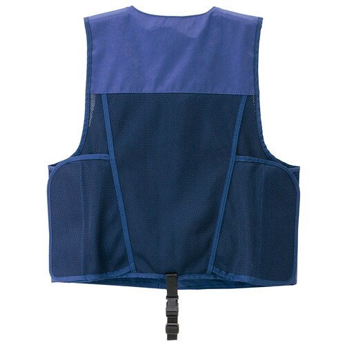 防刃チョッキ アウター型(受注生産) ネイビー F