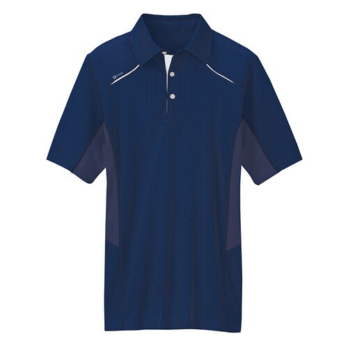 半袖ポロシャツ ネイビー M