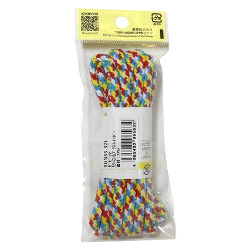 カラーひもプラス レインボー ビビット