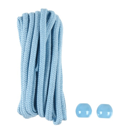 ひも&ループエンドセット ライトブルー