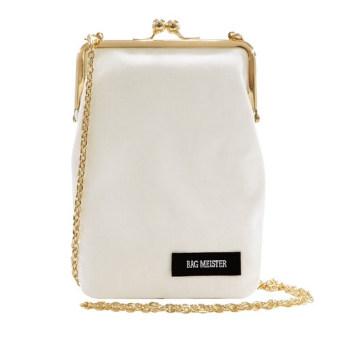 がま口キット スマホケース ホワイト