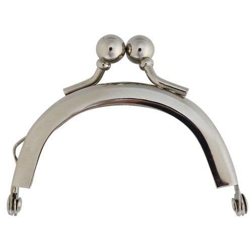 差し込み口金・丸型 6センチ 片カン N