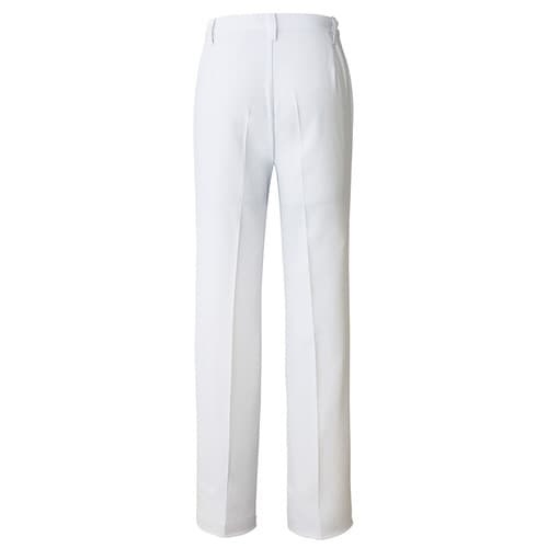 メンズ脇シャーリングパンツ ホワイト M